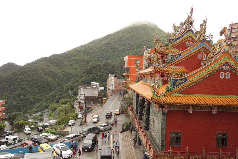 Mon voyage dans la ville de Jirufen à Taipei à Taïwan