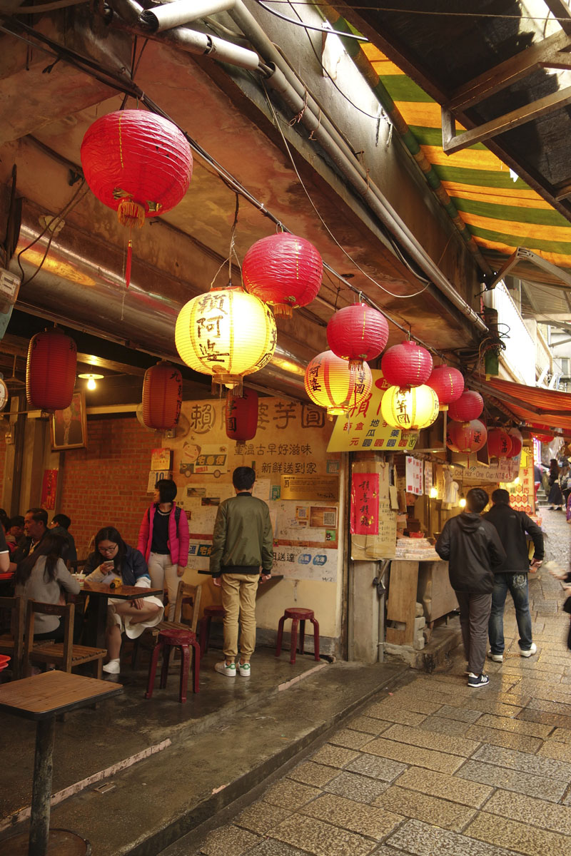 Mon voyage dans la ville de Jirufen à Taipei à Taïwan