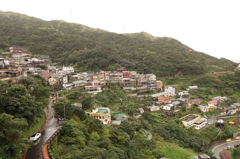 Mon voyage dans la ville de Jirufen à Taipei à Taïwan