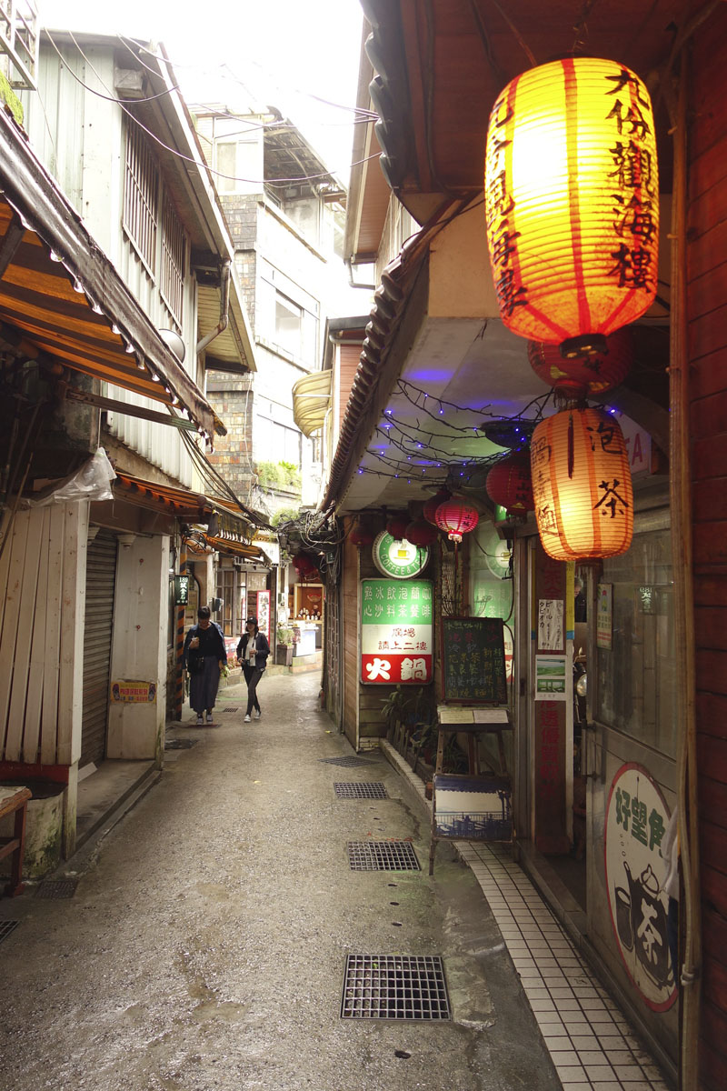 Mon voyage dans la ville de Jirufen à Taipei à Taïwan