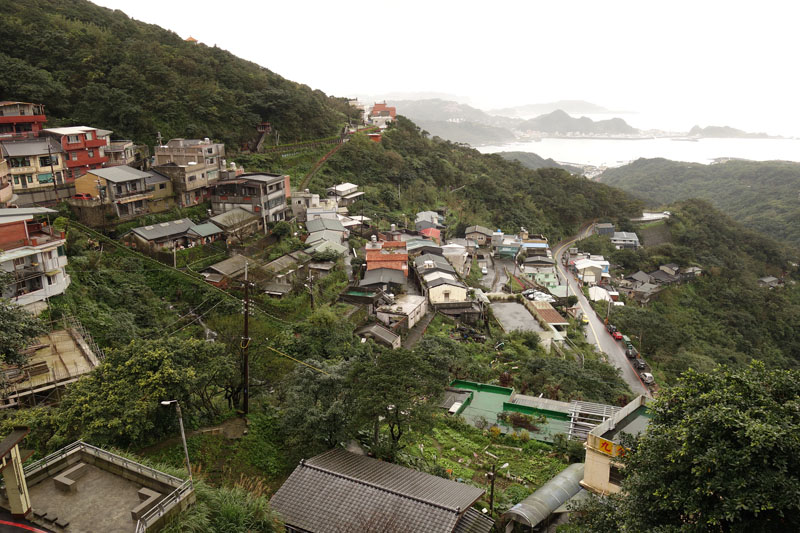 Mon voyage dans la ville de Jirufen à Taipei à Taïwan