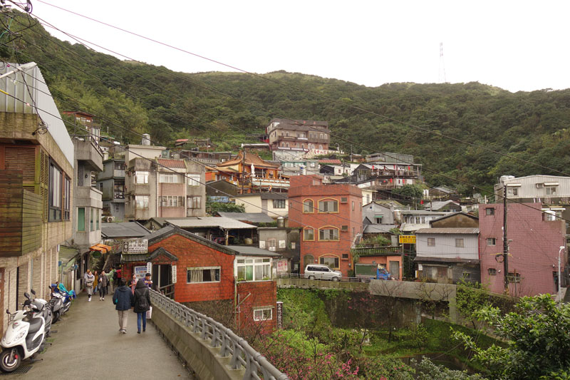 Mon voyage dans la ville de Jirufen à Taipei à Taïwan