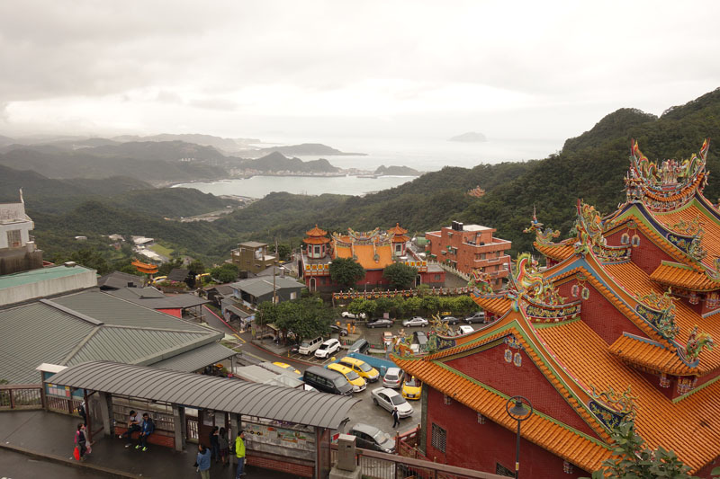 Mon voyage dans la ville de Jirufen à Taipei à Taïwan