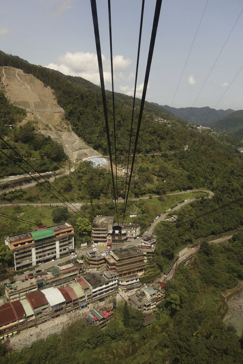 Mon voyage à Wulai à Taïwan