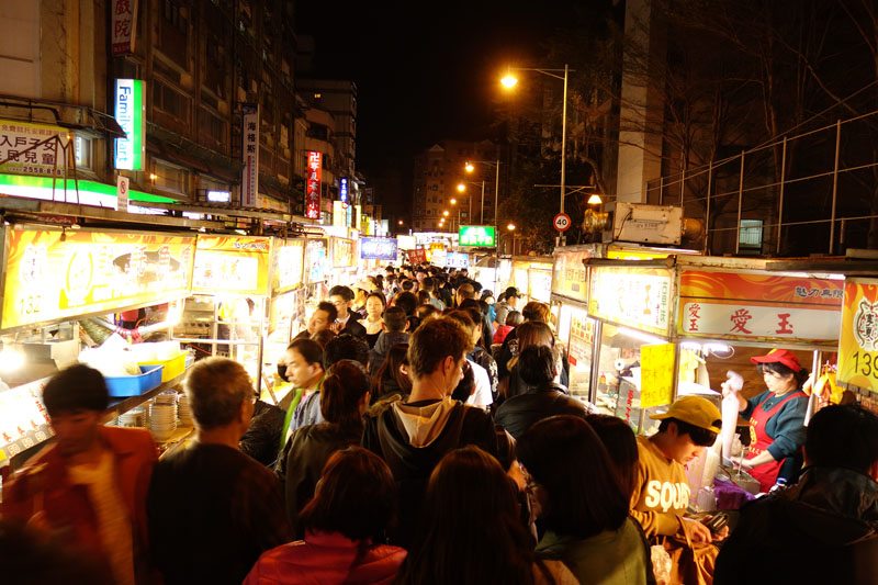 Mon voyage au Marché de nuit Ningxia à Taipei à Taïwan
