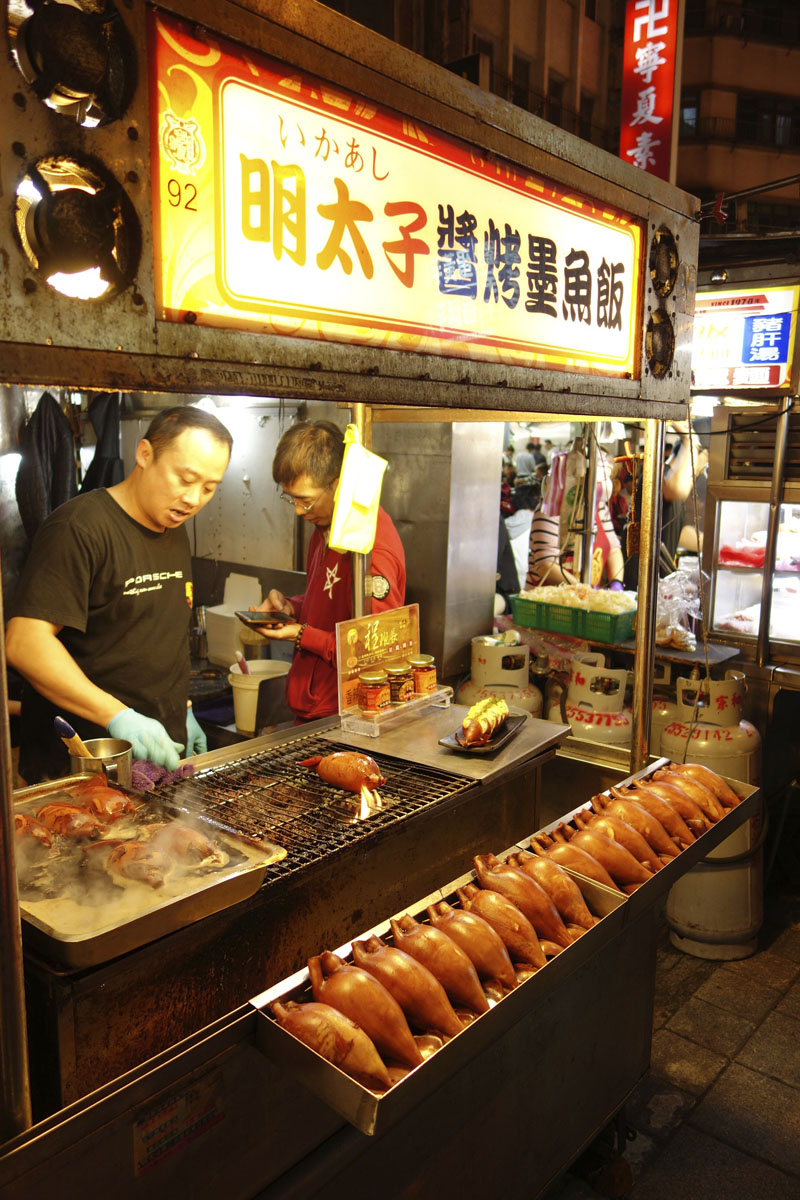 Mon voyage au Marché de nuit Ningxia à Taipei à Taïwan