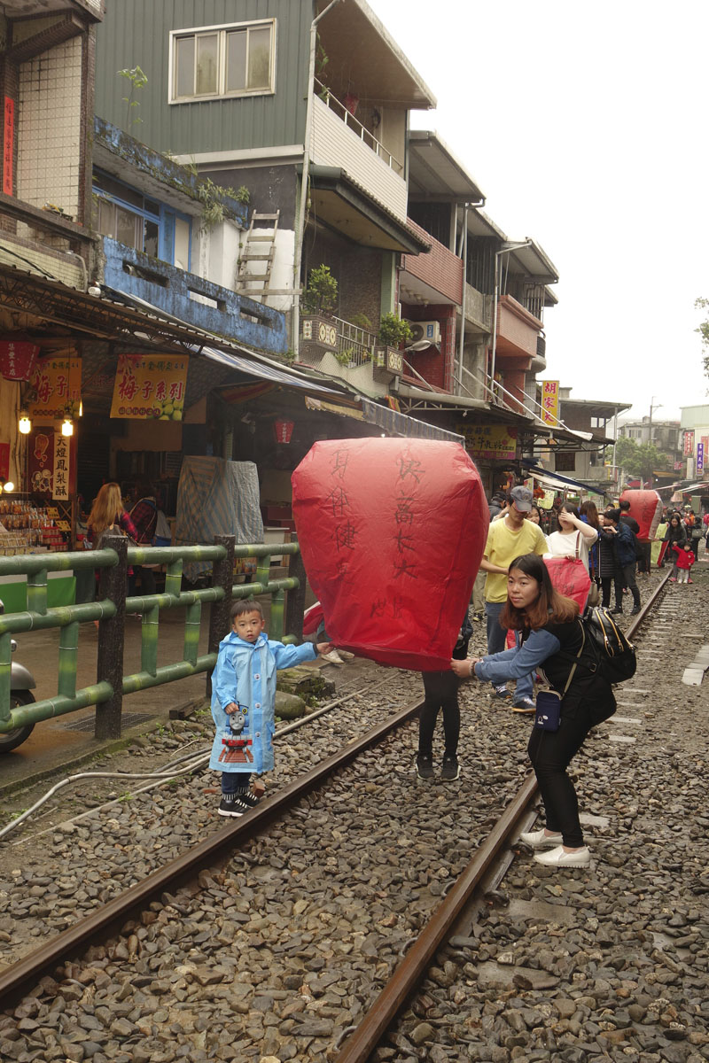 Mon voyage à Shifen à Taïwan