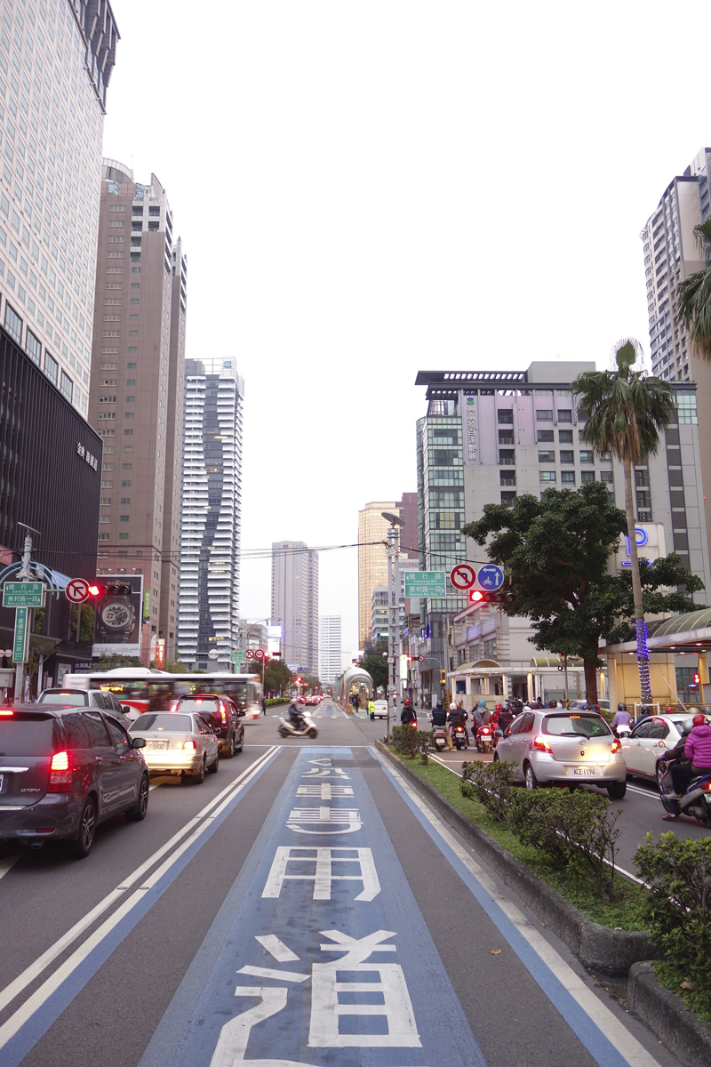 Mon voyage à Taichung à Taïwan Taïwan boulevard Road Taizhonggang Road