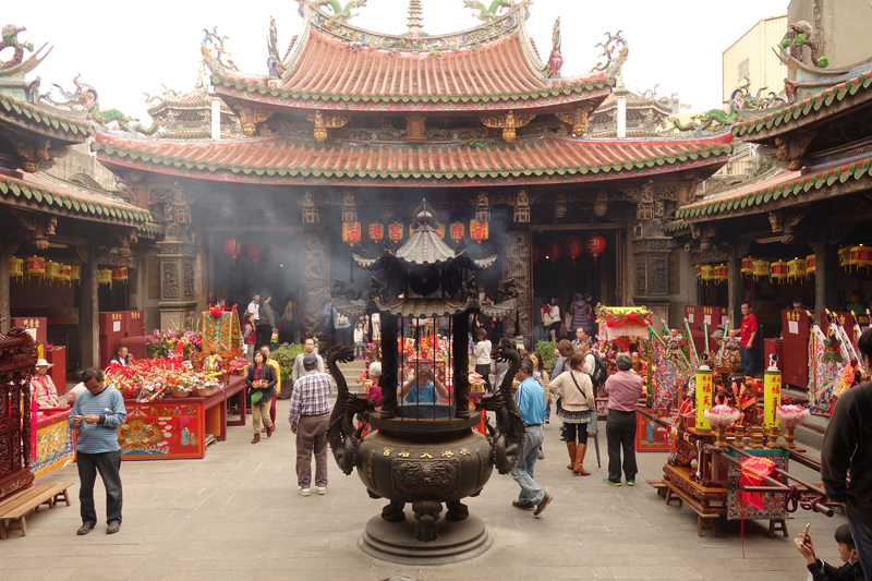 Mon voyage dans la ville de Lukang à Taichung à Taïwan