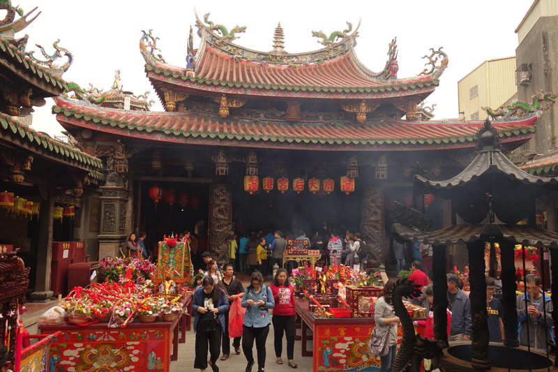 Mon voyage dans la ville de Lukang à Taichung à Taïwan