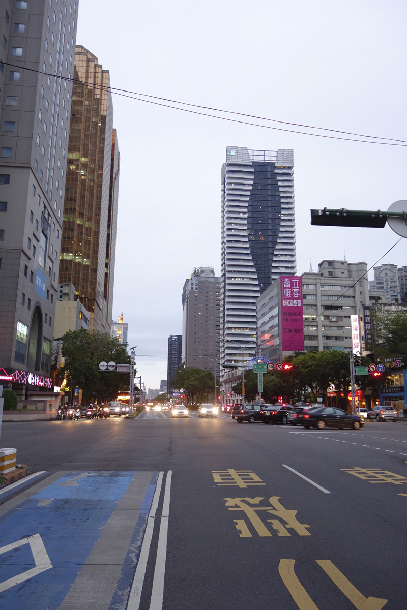 Mon voyage à Taichung à Taïwan Taïwan boulevard Road Taizhonggang Road