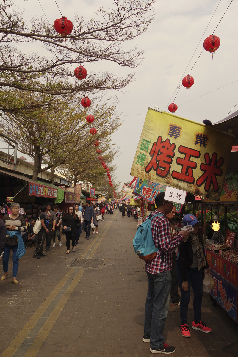 Mon voyage dans la ville de Lukang à Taichung à Taïwan