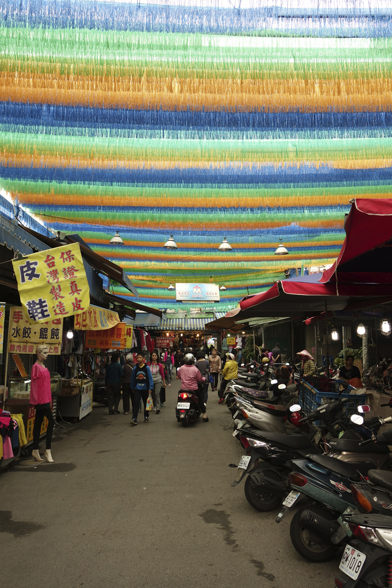 Mon voyage au marché de jour Third Market à Taichung à Taïwan