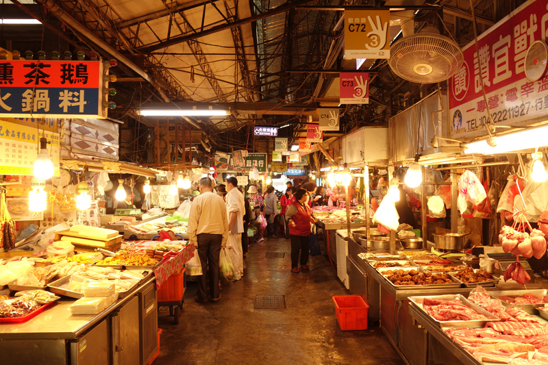 Mon voyage au marché de jour Third Market à Taichung à Taïwan