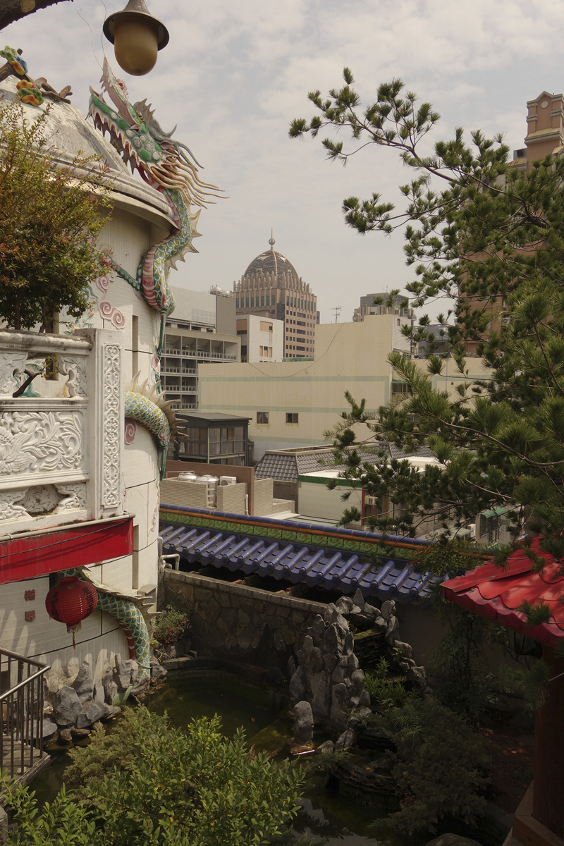 Mon voyage au Temple rue Dadun 19th Street à Taichung à Taïwan Taïwan