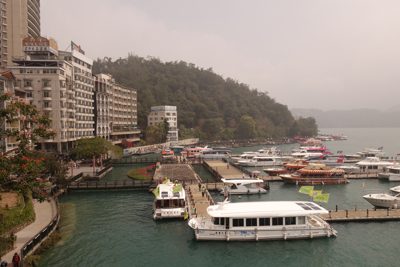 Mon voyage au Sun Moon Lake à Taichung à Taïwan