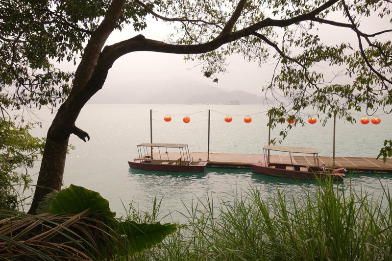 Mon voyage au Sun Moon Lake à Taichung à Taïwan