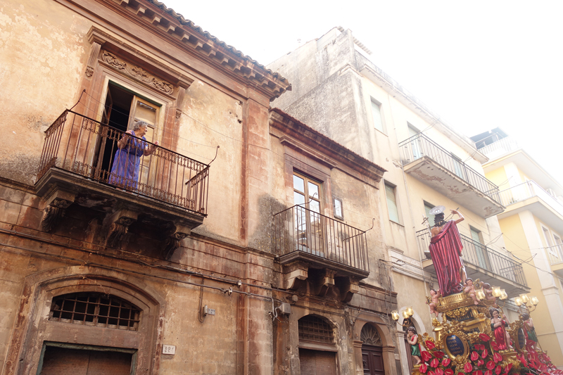 Voyage en Sicile à Ragusa Nuova et Ragusa Ibla Procession San Giovanni