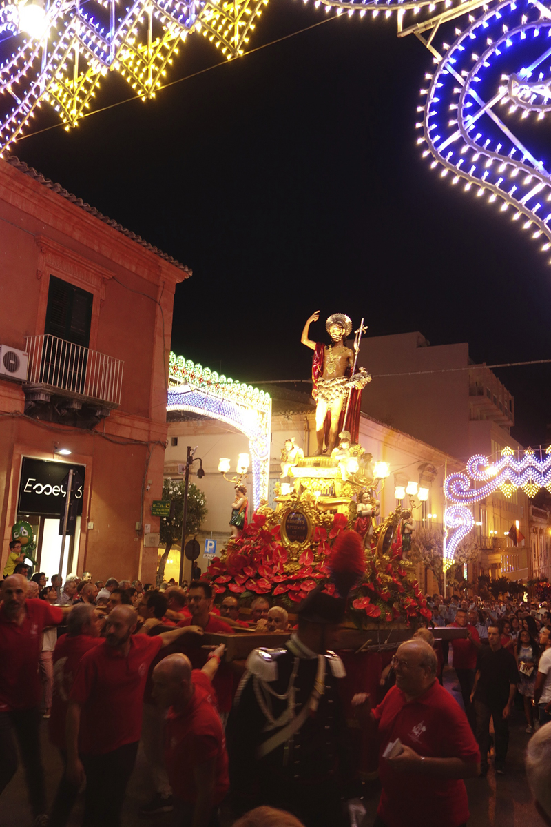 Voyage en Sicile à Ragusa Nuova et Ragusa Ibla Procession San Giovanni