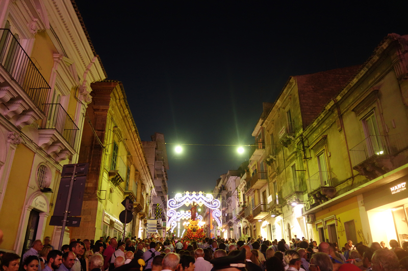 Voyage en Sicile à Ragusa Nuova et Ragusa Ibla Procession San Giovanni