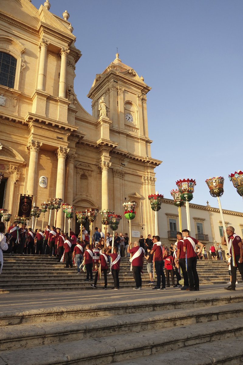 Voyage en Sicile à Noto Procession San Corrado