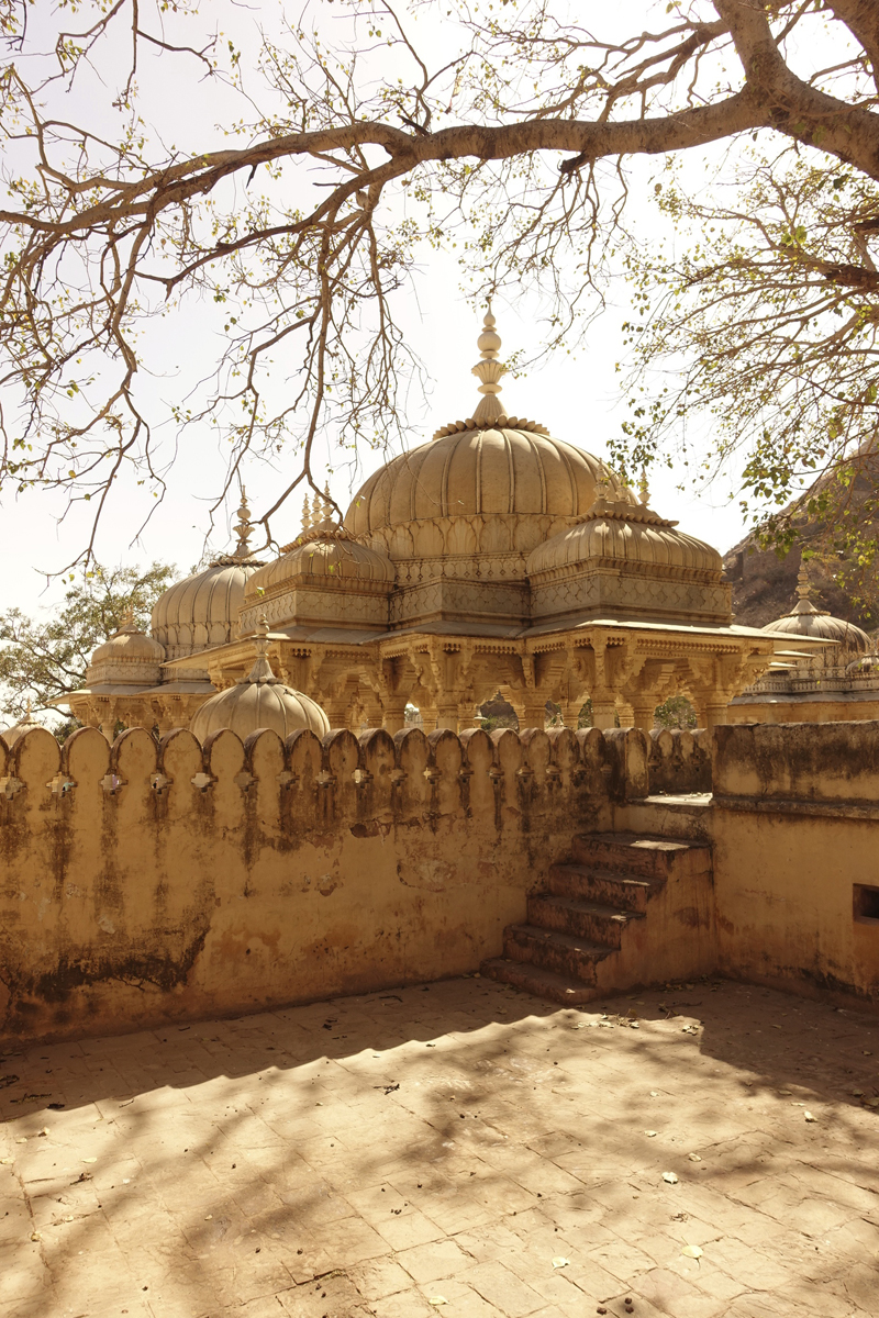 Mon voyage à Jaipur en Inde Cénotaphes de Gaitor Royal Gaitor Tumbas