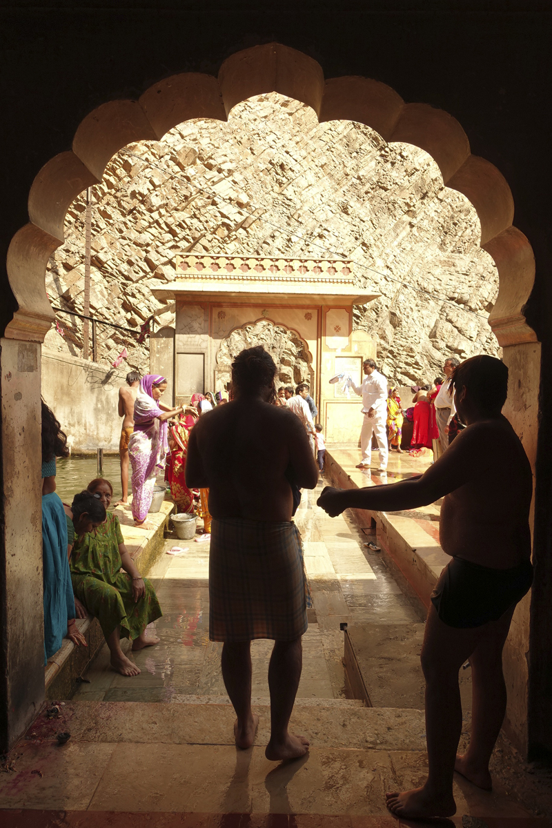 Mon voyage à Jaipur en Inde Temples de Galta Temples des Singes