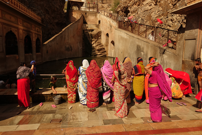 Mon voyage à Jaipur en Inde Temples de Galta Temples des Singes