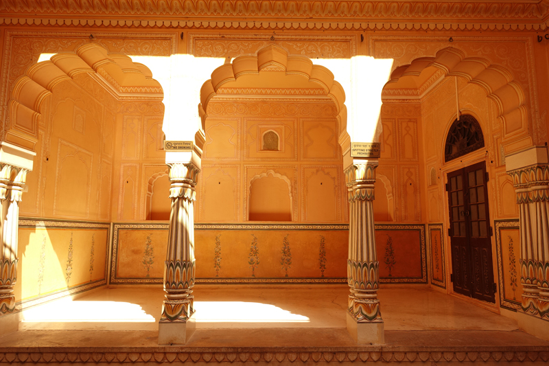 Mon voyage à Jaipur en Inde Temple Nahargarh