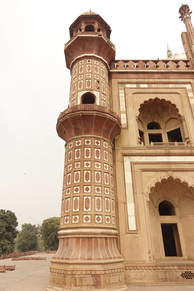 Mon voyage à Delhi en Inde Tombeau de Safdarjung