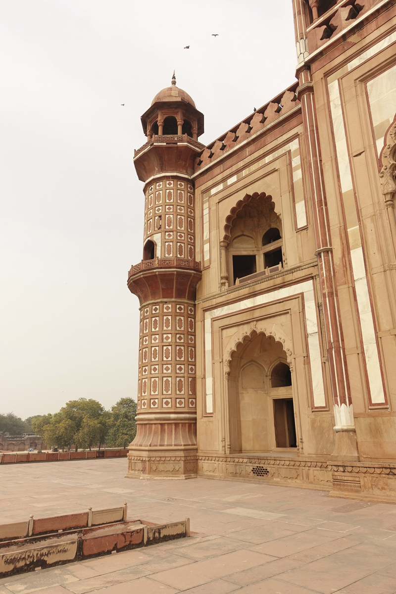 Mon voyage à Delhi en Inde Tombeau de Safdarjung