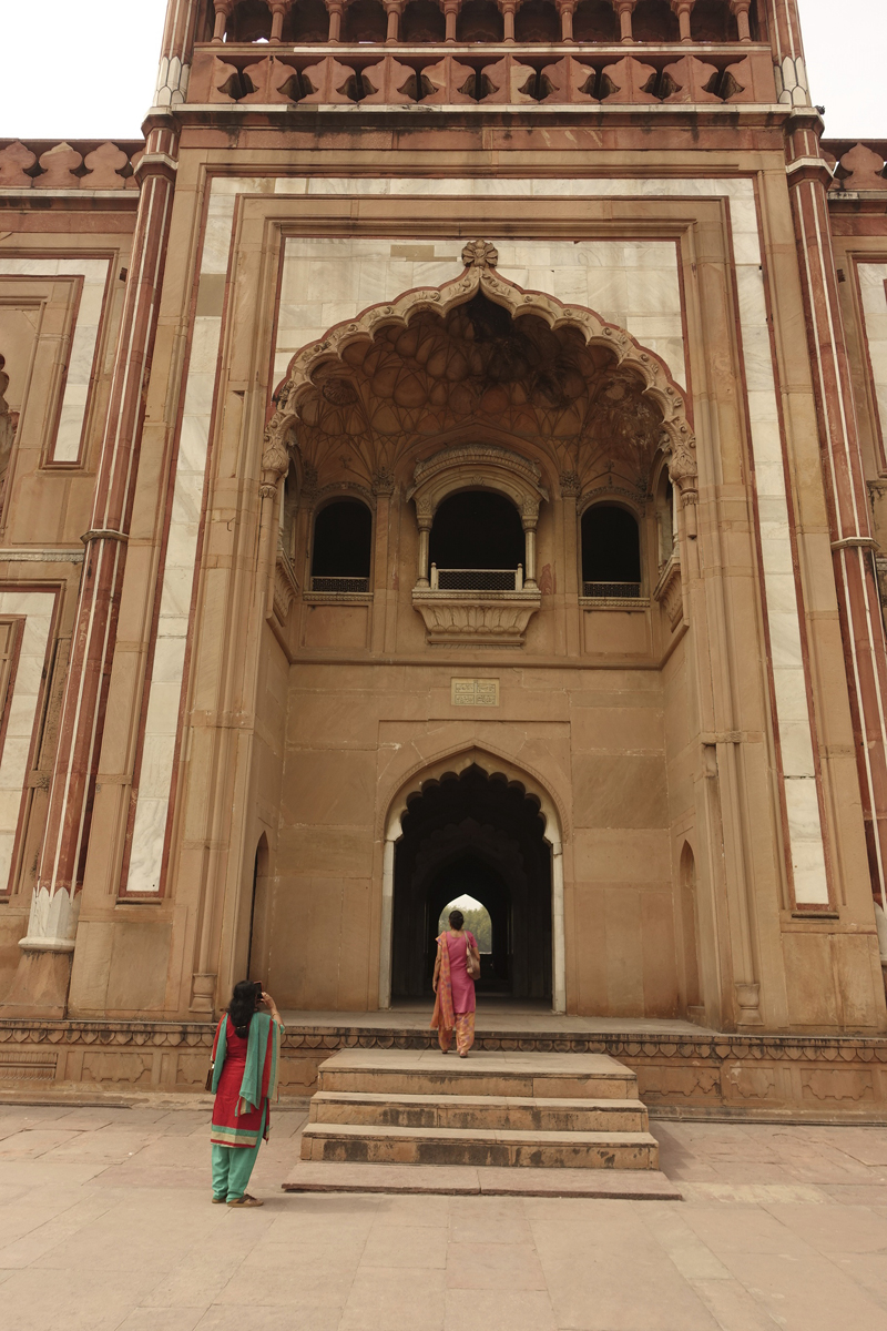 Mon voyage à Delhi en Inde Tombeau de Safdarjung