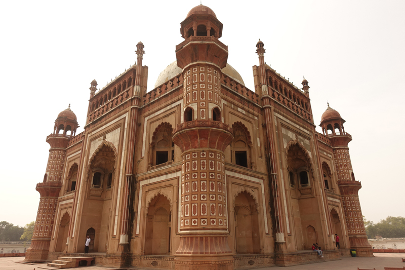 Mon voyage à Delhi en Inde Tombeau de Safdarjung