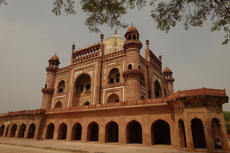 Mon voyage à Delhi en Inde Tombeau de Safdarjung