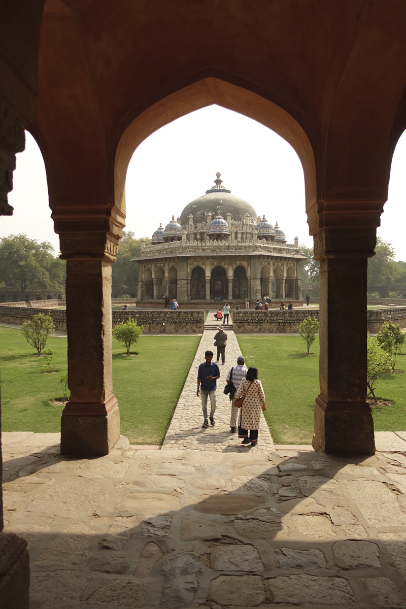 Mon voyage à Delhi en Inde Tombeau d'Humayun