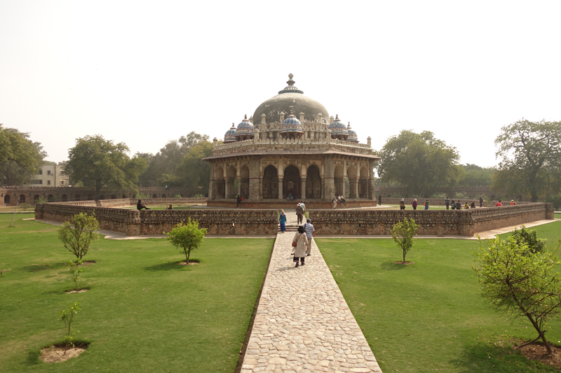 Mon voyage à Delhi en Inde Tombeau d'Humayun