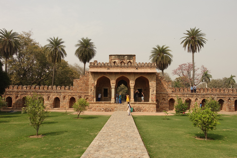 Mon voyage à Delhi en Inde Tombeau d'Humayun