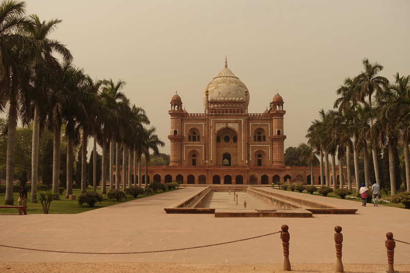 Mon voyage à Delhi en Inde Tombeau de Safdarjung