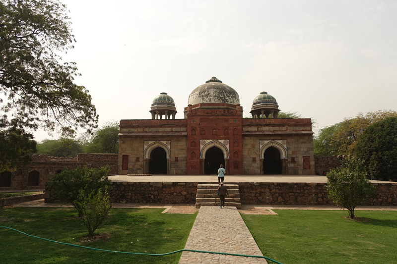 Mon voyage à Delhi en Inde Tombeau d'Humayun