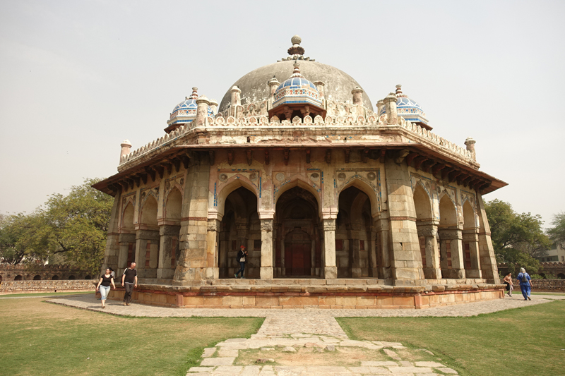 Mon voyage à Delhi en Inde Tombeau d'Humayun