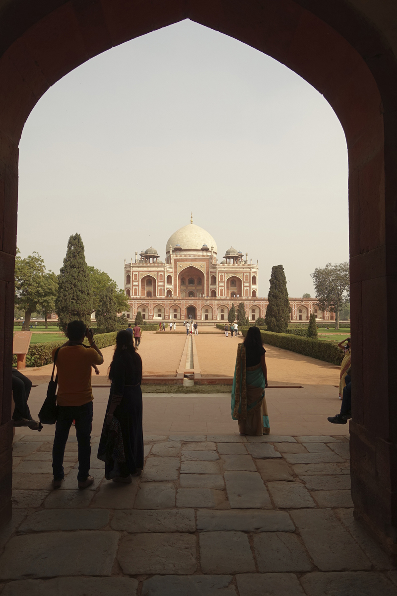 Mon voyage à Delhi en Inde Tombeau d'Humayun