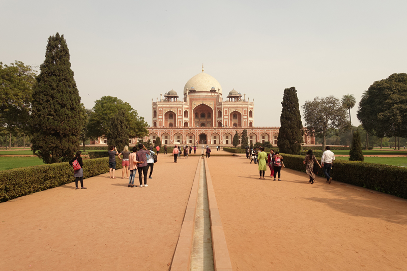 Mon voyage à Delhi en Inde Tombeau d'Humayun