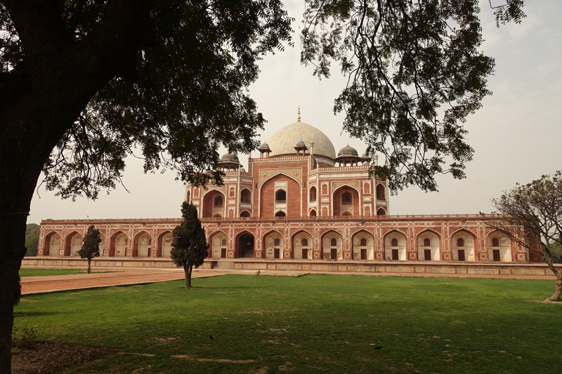 Mon voyage à Delhi en Inde Tombeau d'Humayun