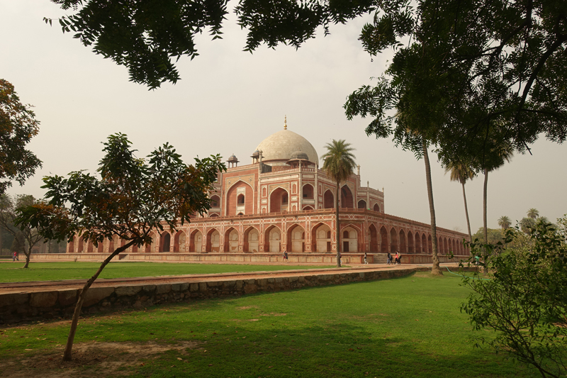 Mon voyage à Delhi en Inde Tombeau d'Humayun