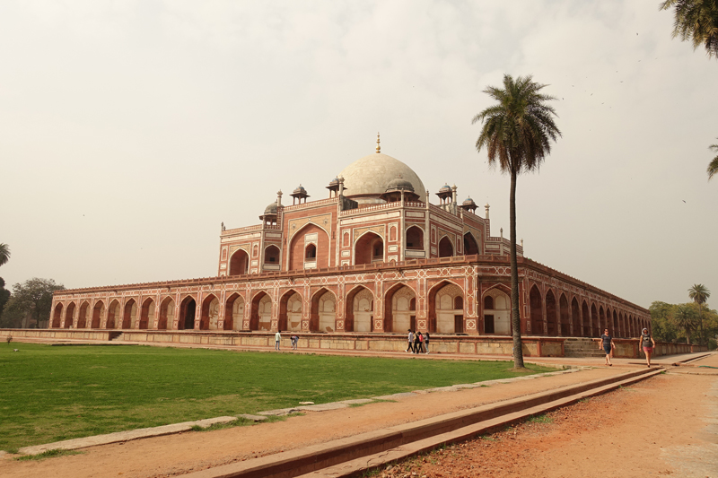 Mon voyage à Delhi en Inde Tombeau d'Humayun