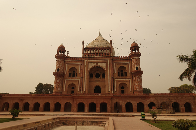 Mon voyage à Delhi en Inde Tombeau de Safdarjung