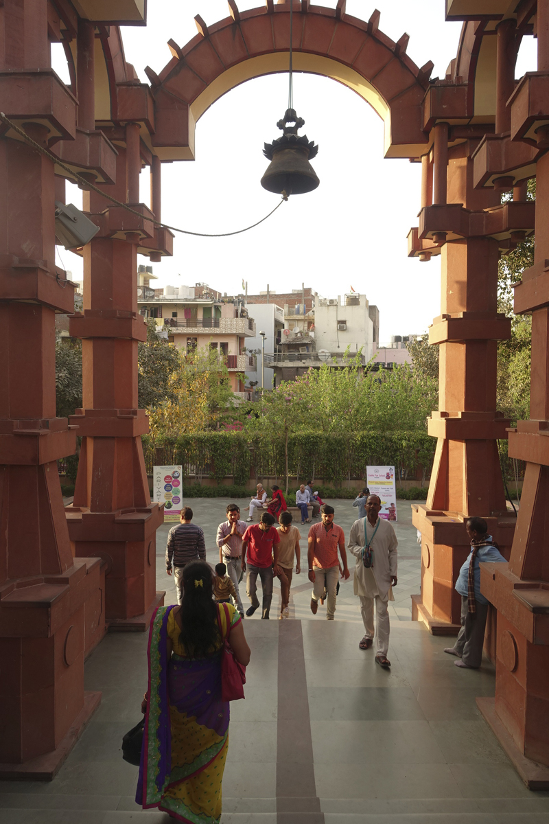 Mon voyage à Delhi en Inde Iskcon Temple