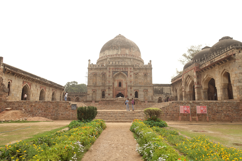 Mon voyage à Delhi en Inde Lodi Garden