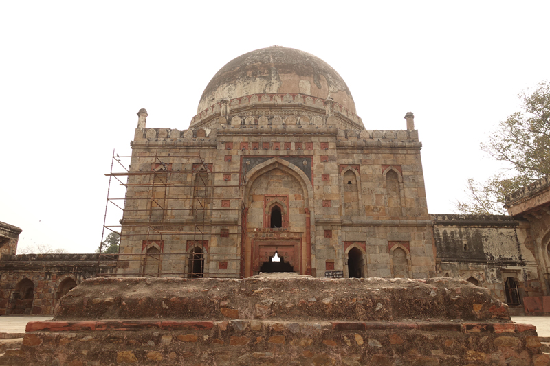 Mon voyage à Delhi en Inde Lodi Garden