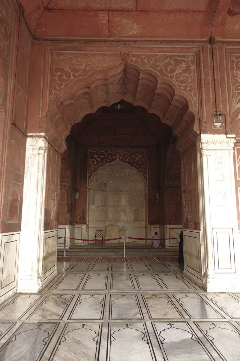 Mon voyage à Delhi en Inde Mosquée Jama Masjid